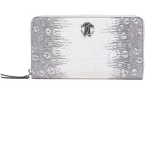 😍 RC Logo-Embellished Snake-Effect Leather😍